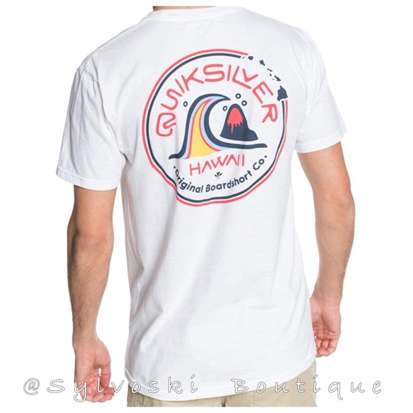 🔥Quiksilver Mens Hi Collab Mt0 Tee NWT - Picture 6 of 8